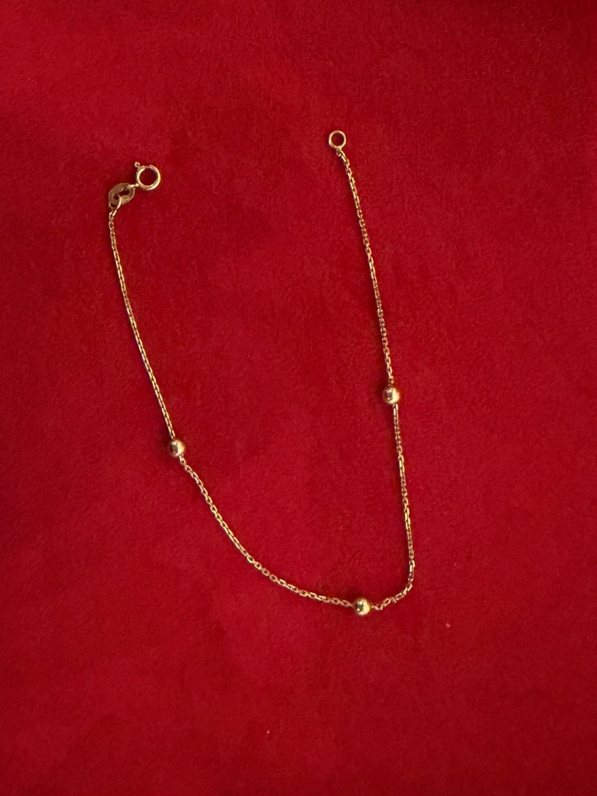 Gourmette en or 18 carats, Bijoux, Sacs & Beauté, Enlèvement, Comme neuf, Or, Or