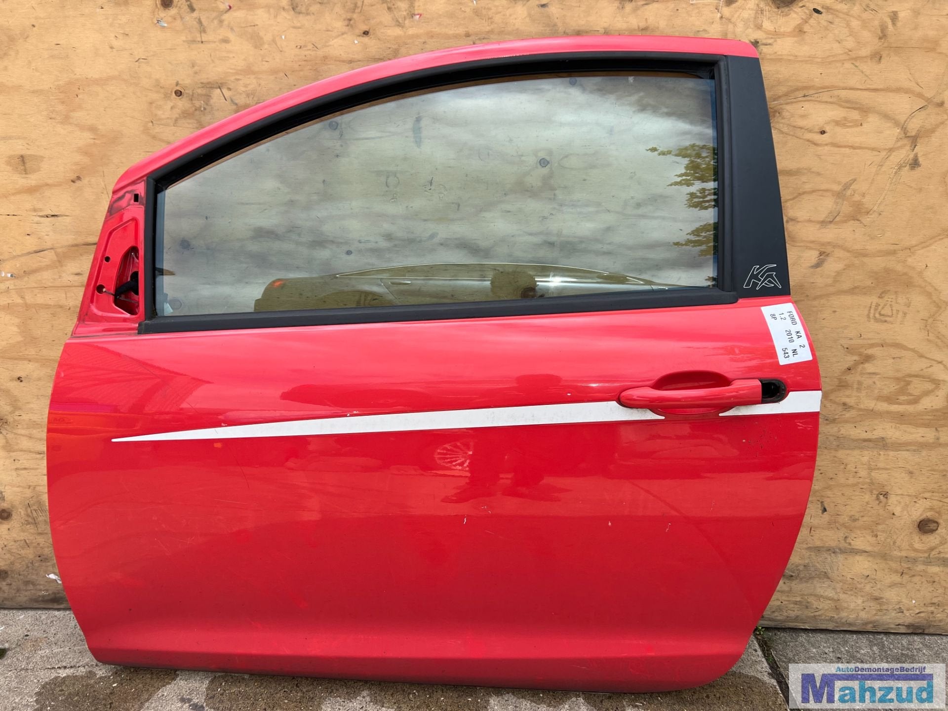 FORD KA 2 Rood 8P links deur portier 2008-2016, Gebruikt, Deur, Info@ford.com, Ford