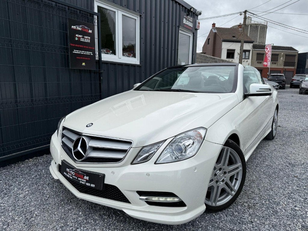 Mercedes-Benz E 200 CABRIOLET Avantgarde / Full Options, Cuir, Euro 5, Achat, 135 kW
