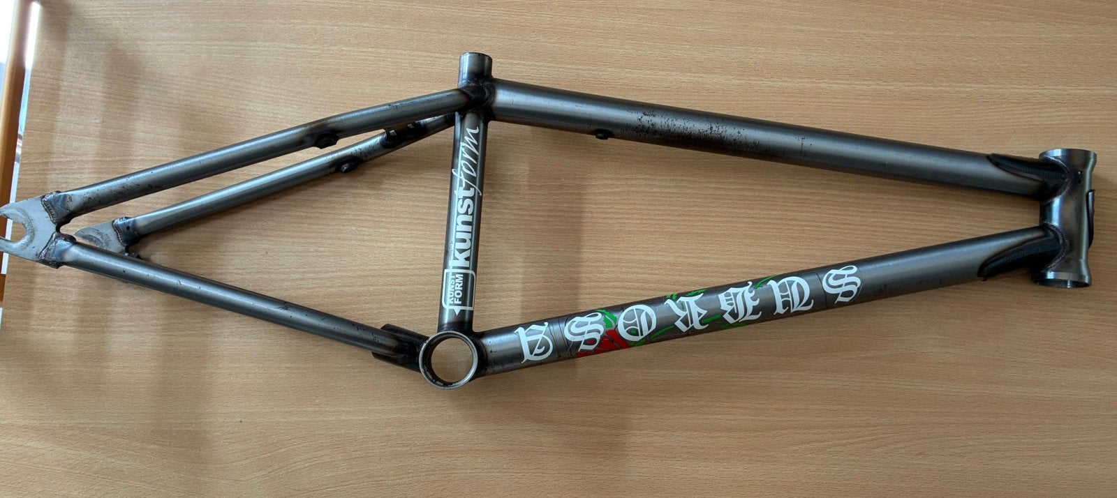 Subrosa bmx frame / kader, Fietsen en Brommers, Fietsen | Crossfietsen en BMX, Ophalen of Verzenden, Gebruikt, Chroom, 16 tot 20 inch