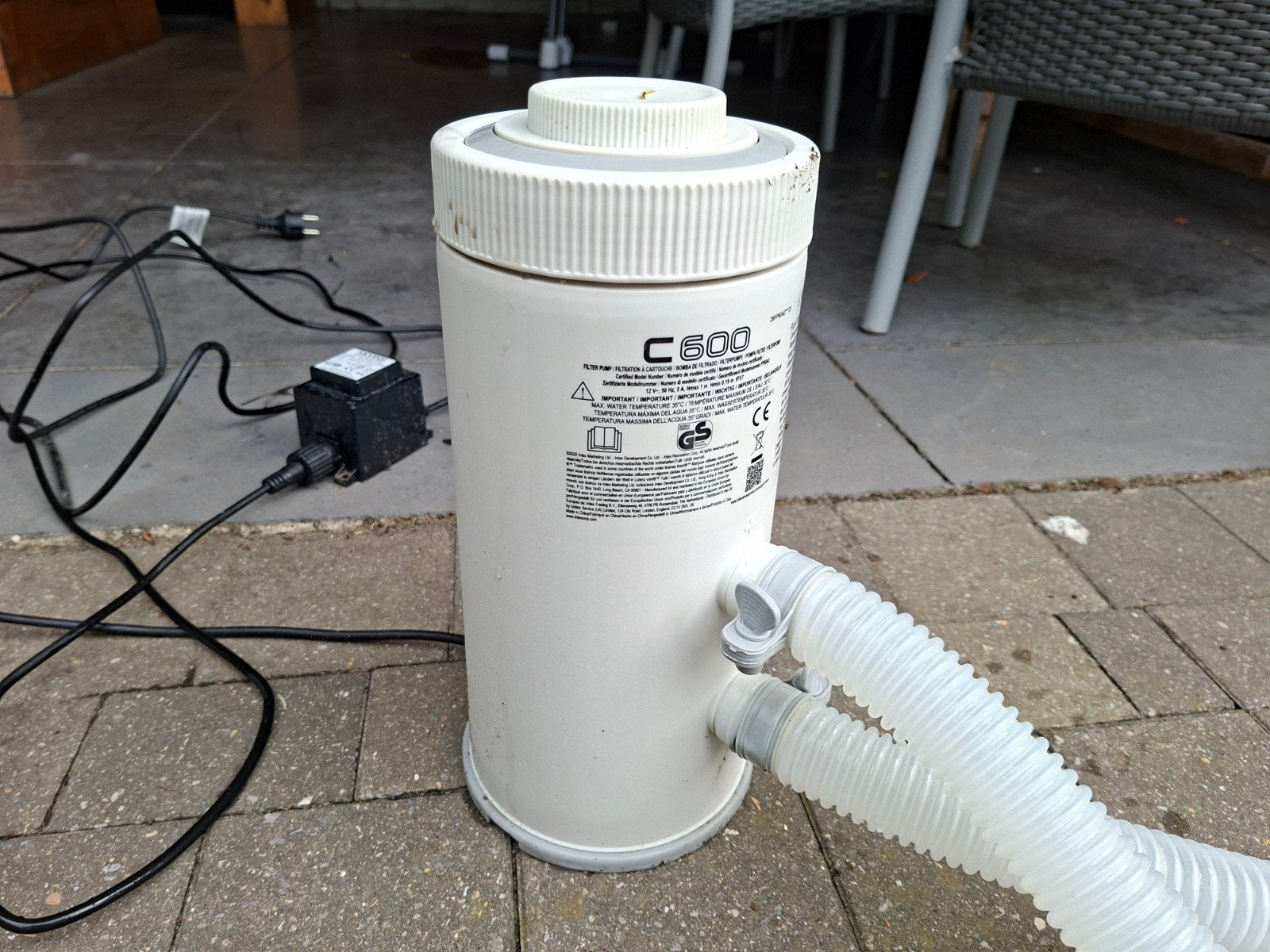 Intex filterpomp c600, Tuin en Terras, Ophalen, Filter