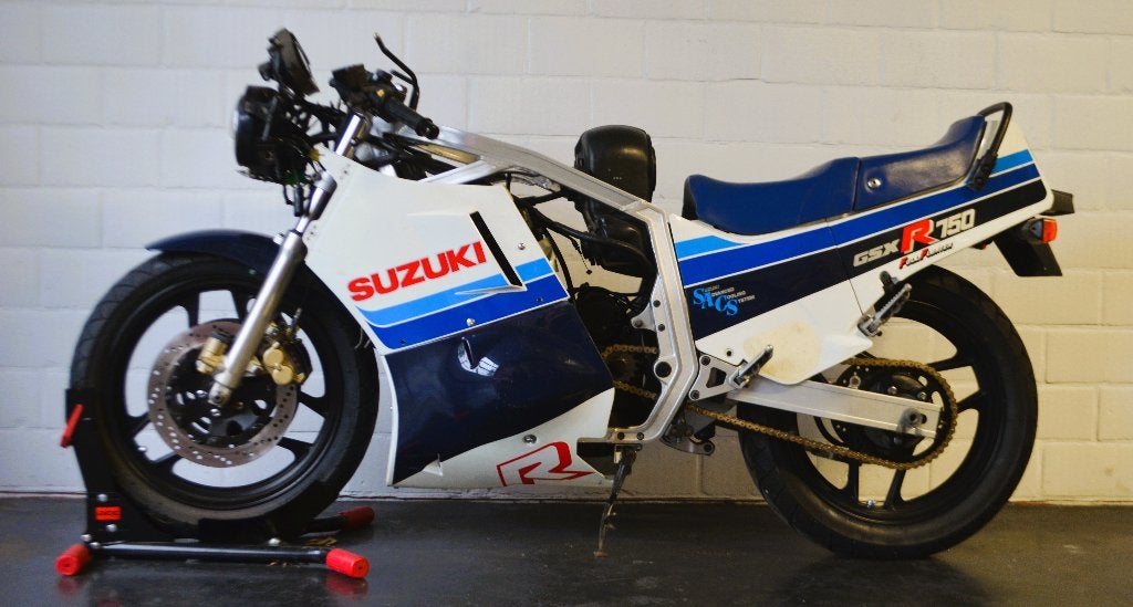 Suzuki GSX-R 750 youngtimer winterproject 1987, Motos, Permis Moto A, 750 cm³, Entreprise, Occasion