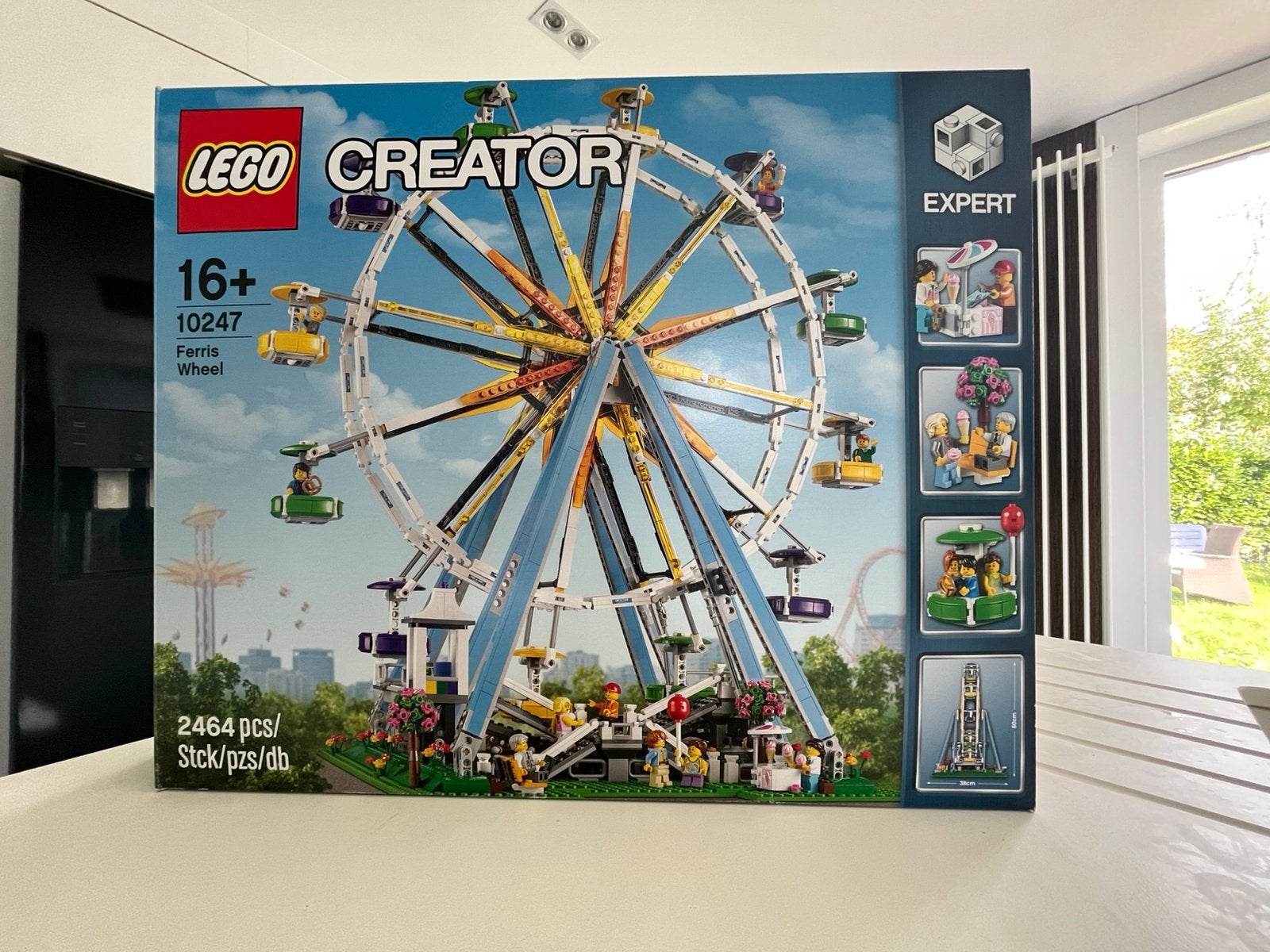 10247 Lego Ferris Wheel, Ophalen, Lego, Zo goed als nieuw, Compleet