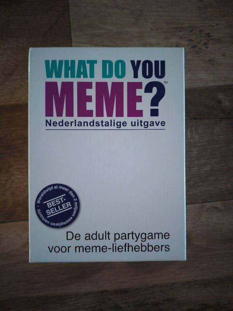 Gezelschap - What do you meme, Trois ou quatre joueurs, Enlèvement, Comme neuf, Onbekend