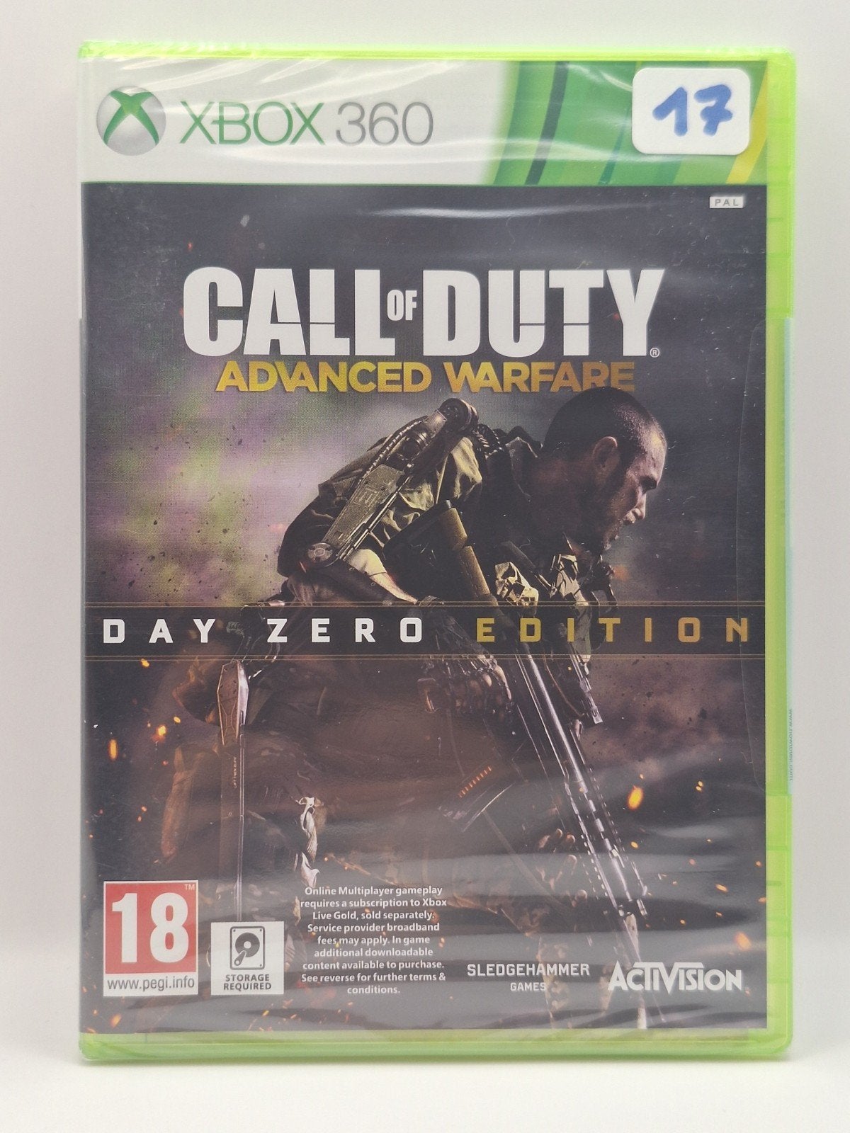 Call Of Duty: Advanced Warfare [Day Zero] Xbox 360 (sealed), Games en Spelcomputers, Games | Xbox 360, Overflocomputers, Vanaf 18 jaar