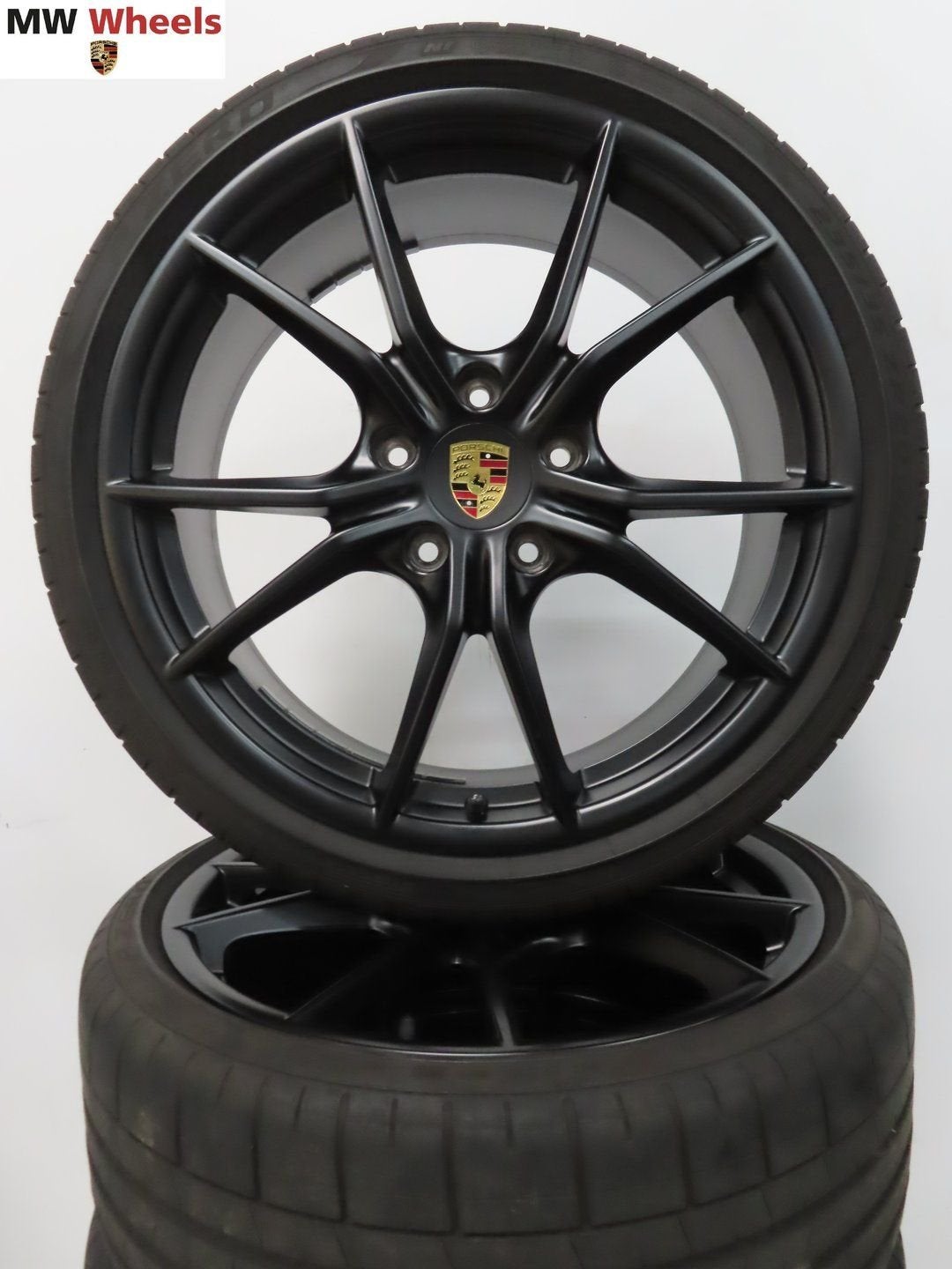 Porsche 20 inch velgen Boxster Cayman 718 982 zomerbanden, Pneus et Jantes, Véhicule de tourisme, Pneus été, -