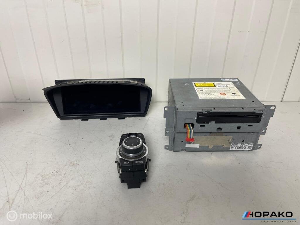 BMW E60 E61 5 serie CIC groot scherm retrofit set, Autos : Pièces & Accessoires, Électronique & Câbles, Utilisé, Enlèvement ou Envoi