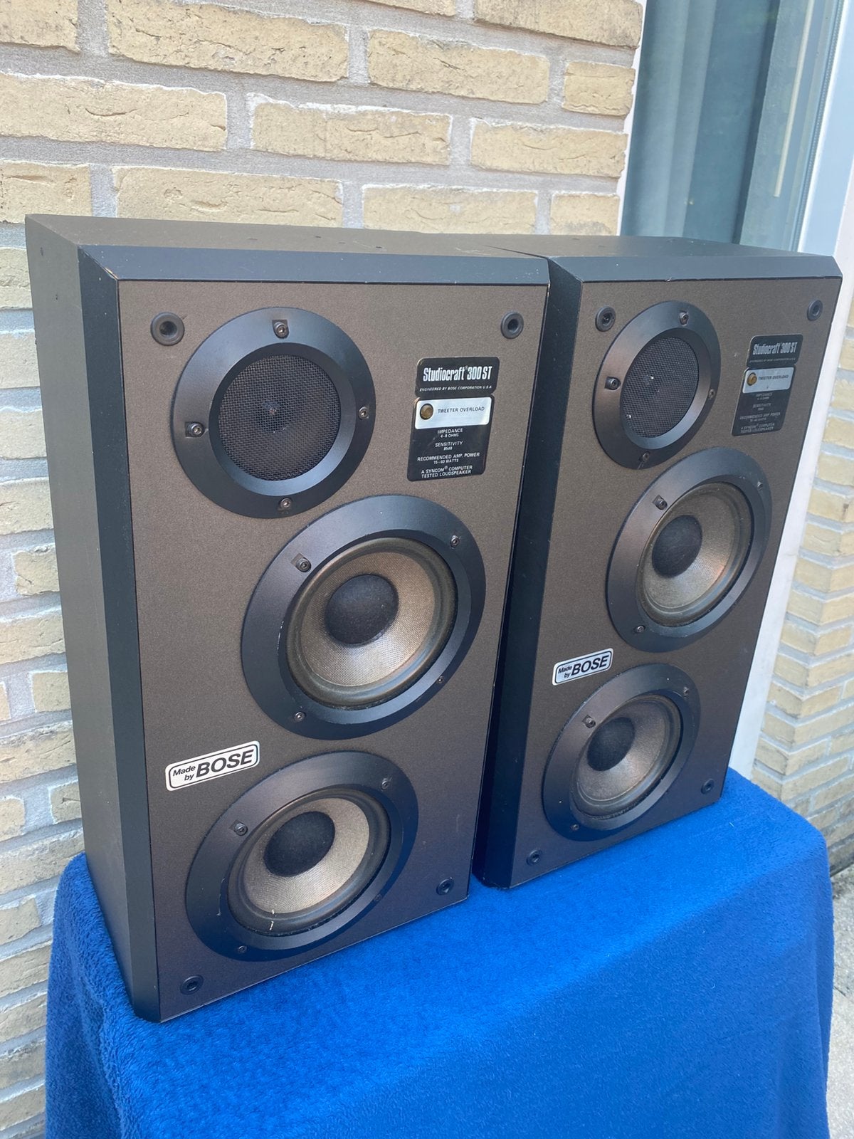 Bose ML3 luidsprekers, Audio, Tv en Foto, Luidsprekerboxen, Gebruikt, Overige typen, Ophalen of Verzenden, 60 tot 120 watt