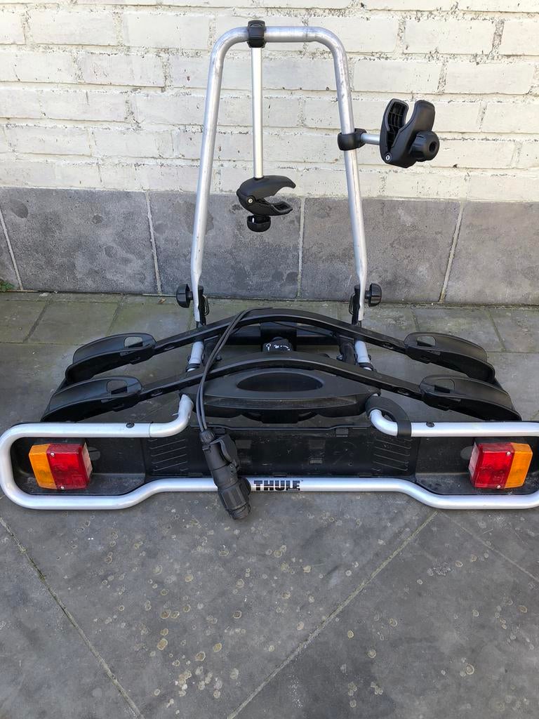 Fietsendrager THULE voor auto., Enlèvement, 2 vélos, Utilisé, Support d'attelage