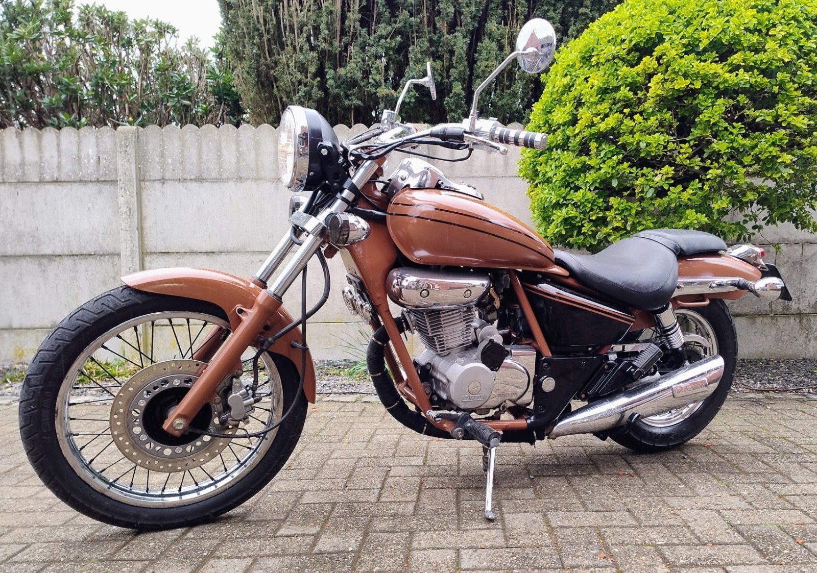 Daelim VT evolution 125cc, Motoren, Chopper, Gebruikt, Particulier, 125 cc