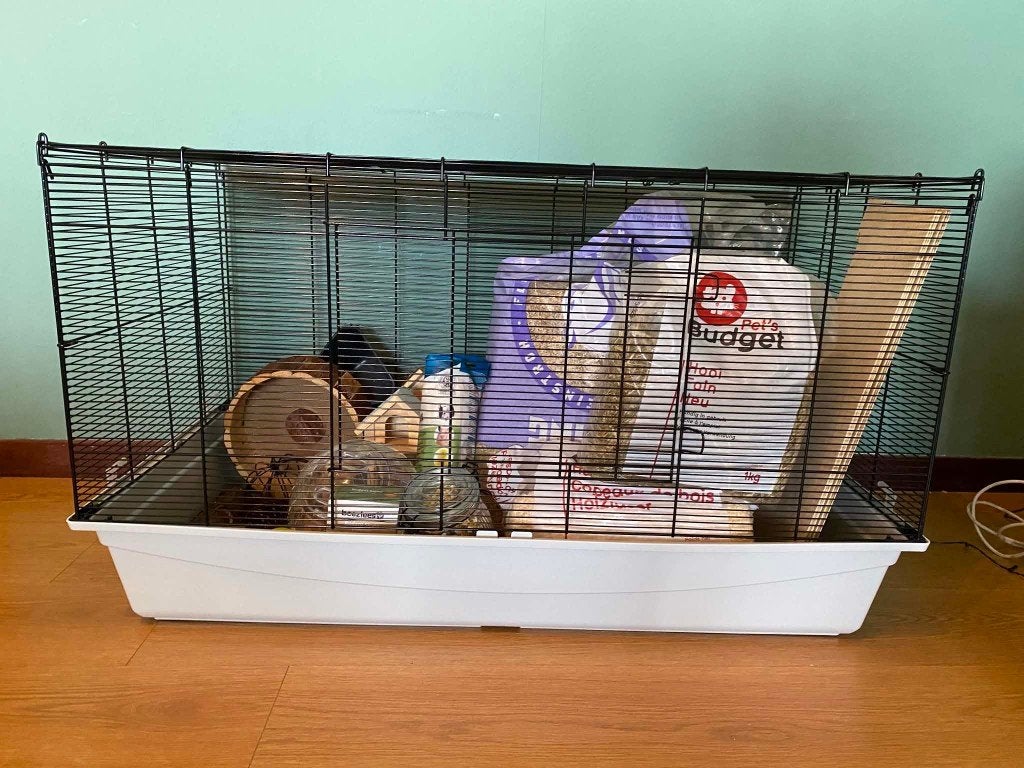 cage hamster et accessoires, Animaux & Accessoires, Moins de 60 cm, 75 à 110 cm, Cage, Enlèvement
