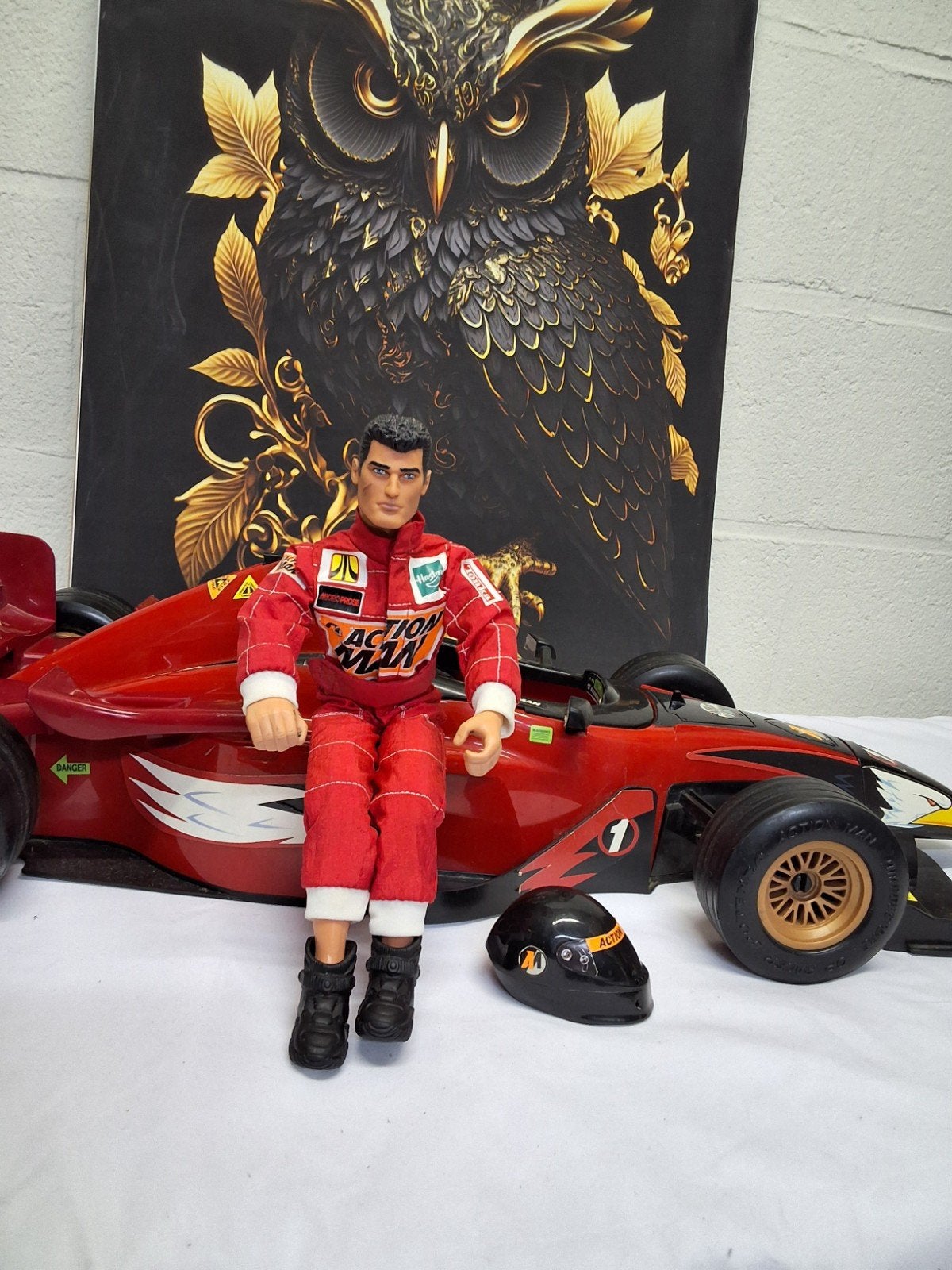 vintage action man auto met action man pop even lezen a.u.b, Enlèvement ou Envoi
