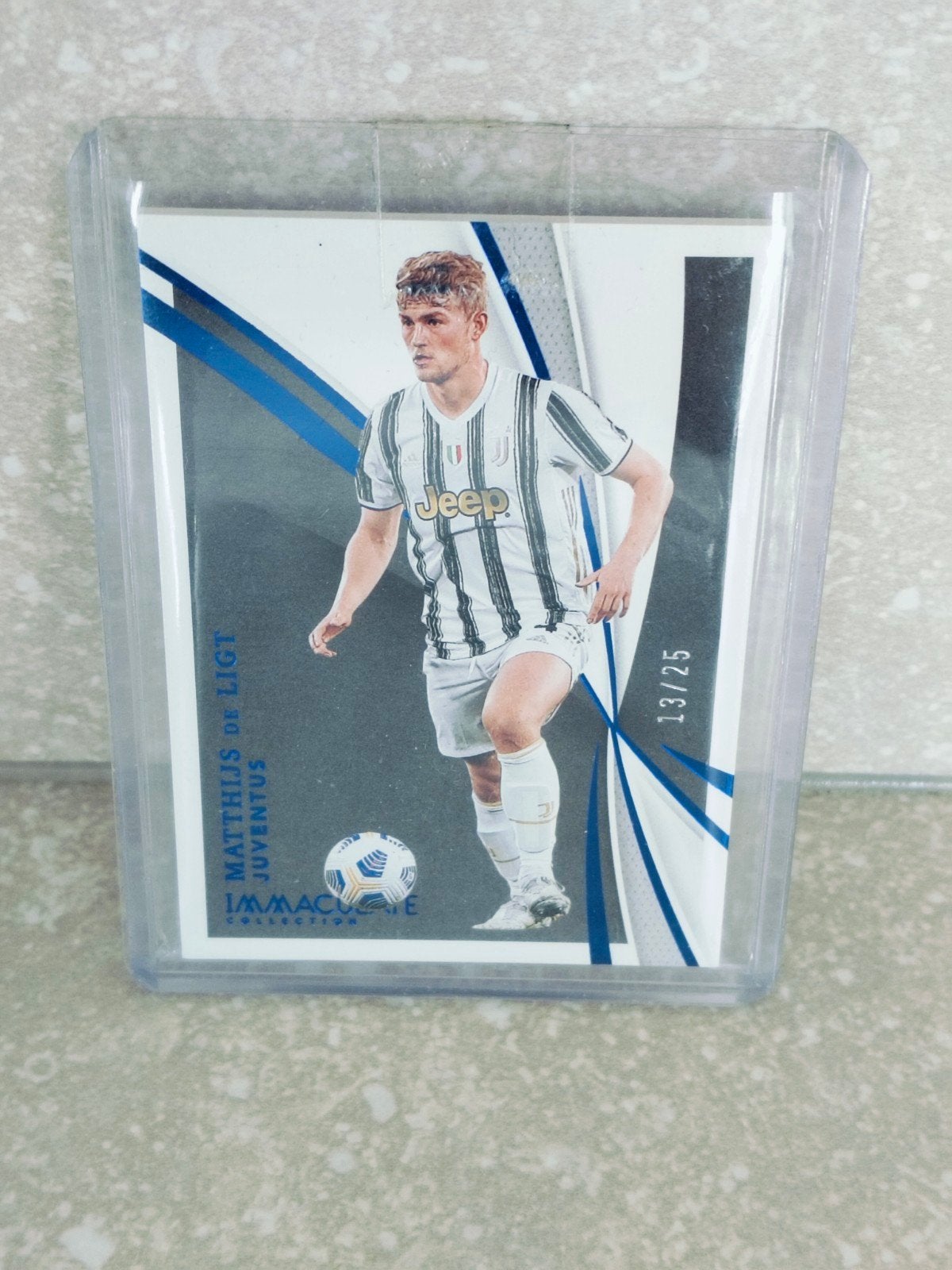 Panini Immaculate 2021 Matthijs De Light Juventus genummerd, Ophalen of Verzenden