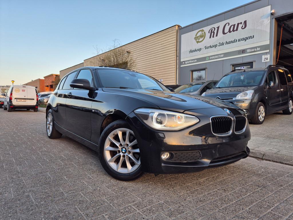 Bmw 116d F20 Automaat/Led/Groot Navi/OPEN DAK/GEKEURD V.V, Auto's, BMW, Bedrijf, Te koop, 1 Reeks, ABS, Adaptieve lichten, Airbags