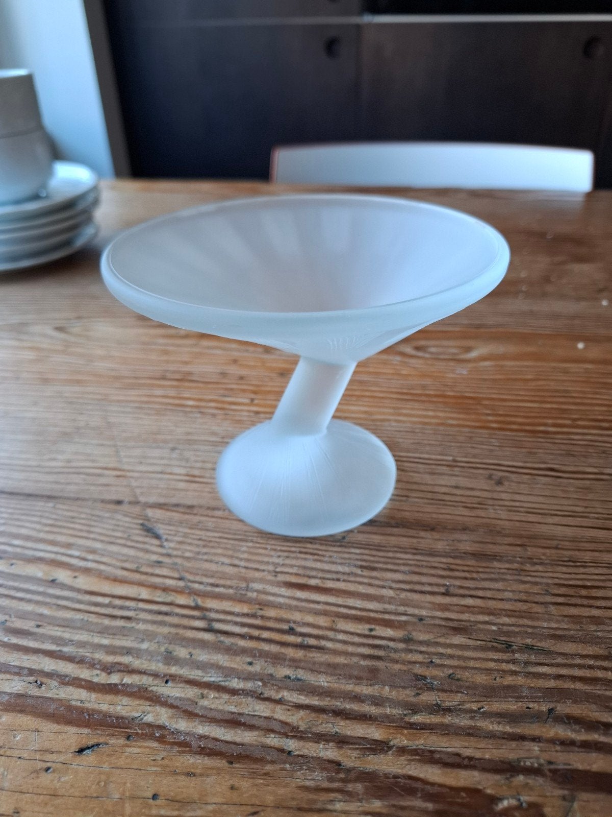 ijscoupe 6 stuks, Ophalen of Verzenden, Zo goed als nieuw, Glas, Vintage