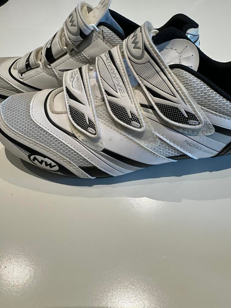 Northwave koersschoenen 45 wit, Ophalen of Verzenden, Zo goed als nieuw