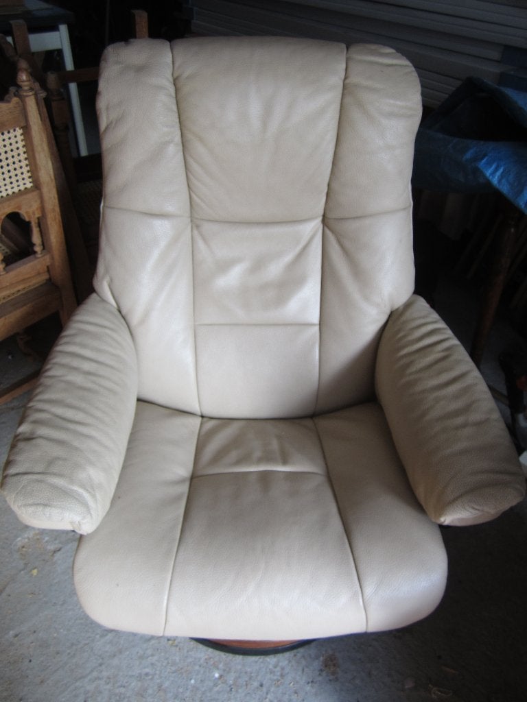 Fauteuil, Ophalen, Gebruikt, Leer