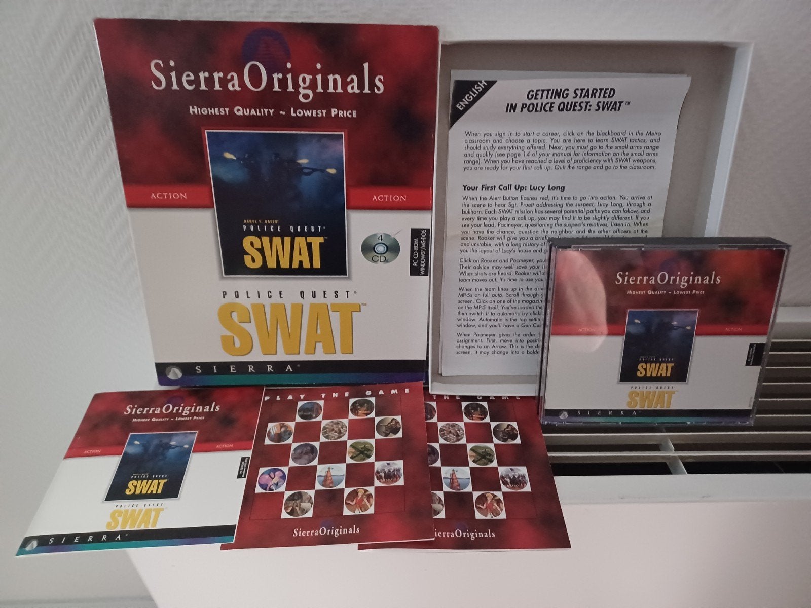 Verzamel big box editie pc game Police Quest Swat, Games en Spelcomputers, Games | Pc, Ophalen of Verzenden