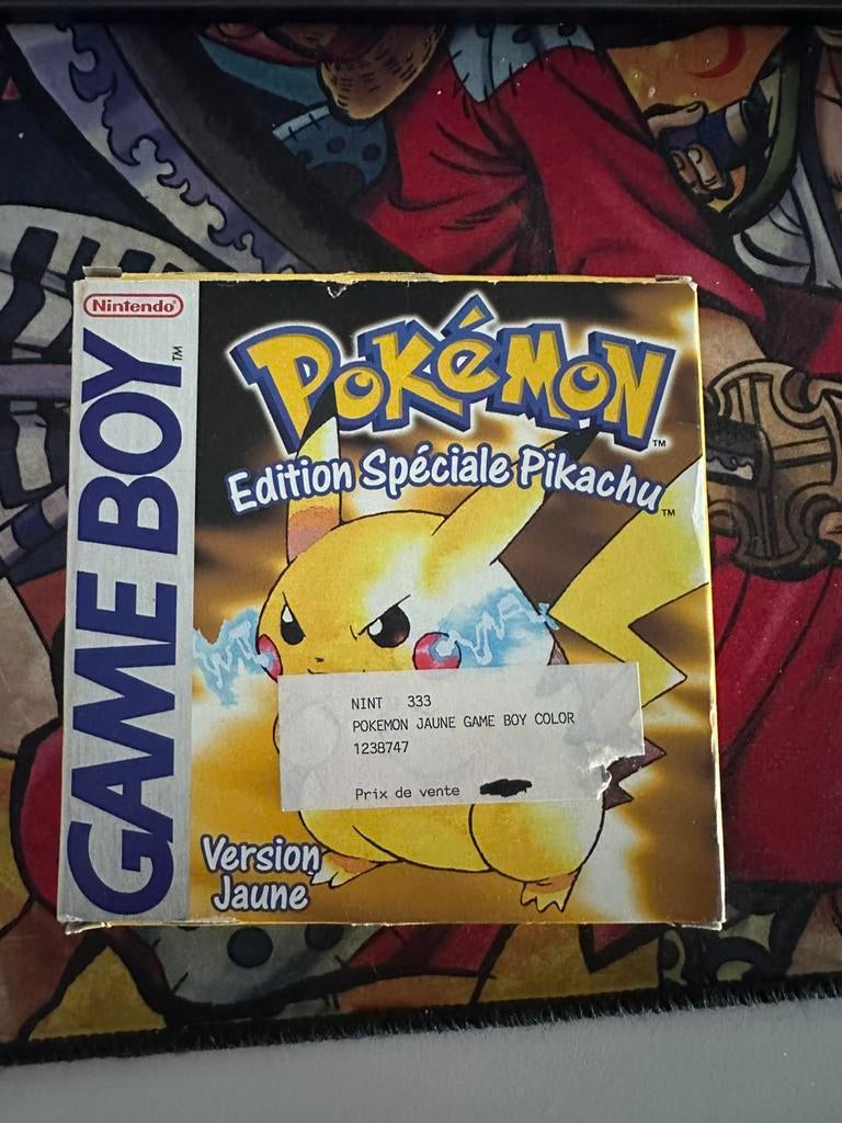 Pokémon version jaune, Consoles de jeu & Jeux vidéo, Jeux | Nintendo Game Boy, Enlèvement ou Envoi, Utilisé, Jeu de rôle (Role Playing Game)