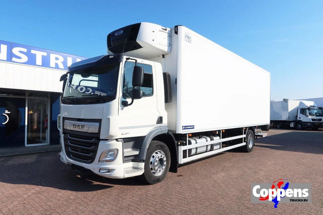 DAF CF 320 Koel/Vries + klep, Auto's, Vrachtwagens, Wit, Bedrijf, Diesel, Airconditioning
