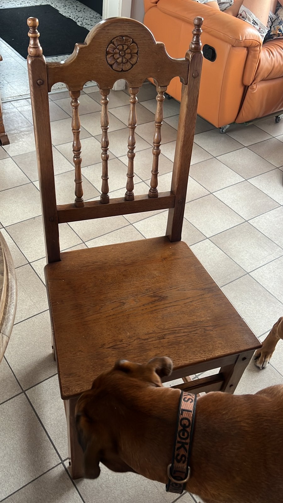 Eiken stoelen 6 stuks, Antiek en Kunst, Ophalen