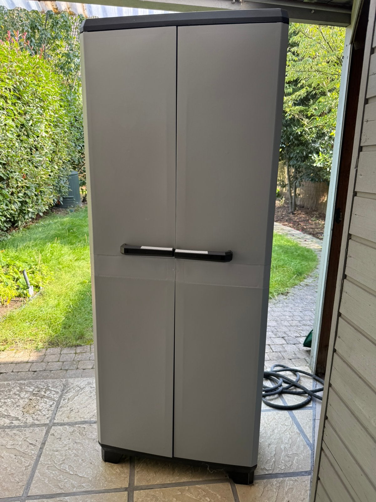 Armoire de rangement 68x39x166 cm gris, Enlèvement, Comme neuf