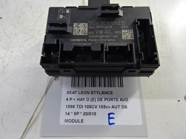 UNITE ELECTRONIQUE Seat Leon (5FB) (5Q4959592B), Utilisé, Seat