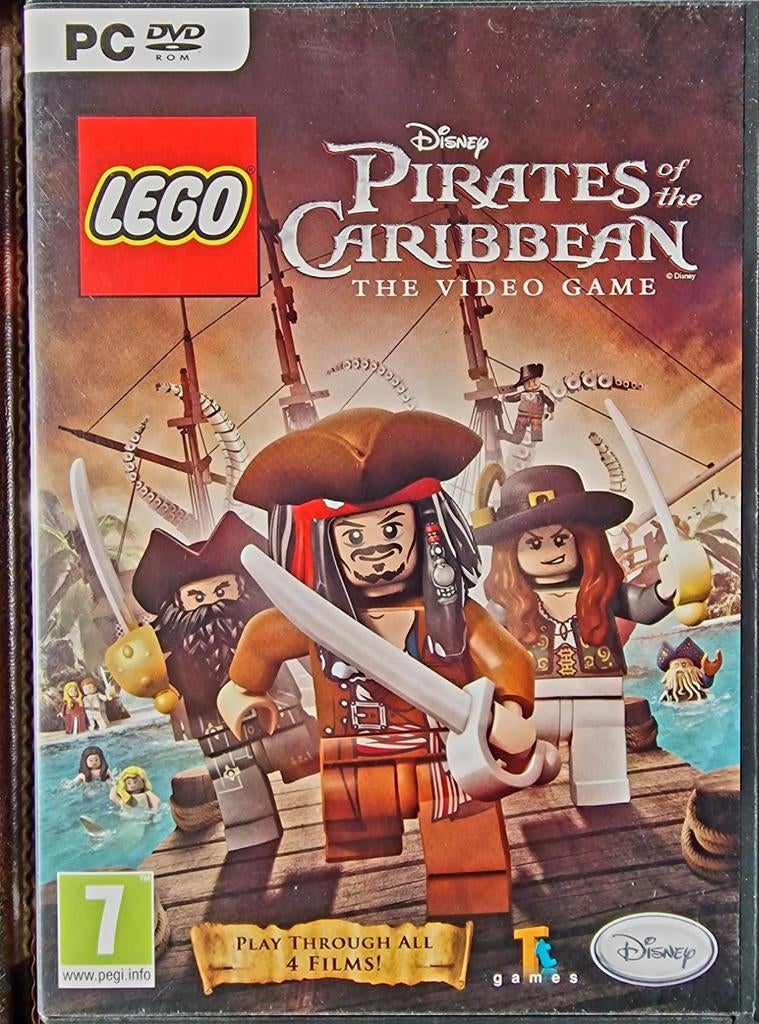 LEGO Pirates of the Caribbean, PC, Ophalen, Zo goed als nieuw, Avontuur en Actie, Vanaf 12 jaar