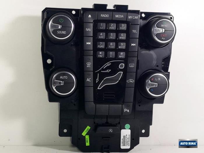 Panneau de commandes chauffage d'un Volvo V40, -, 3 mois de garantie, Utilisé, -
