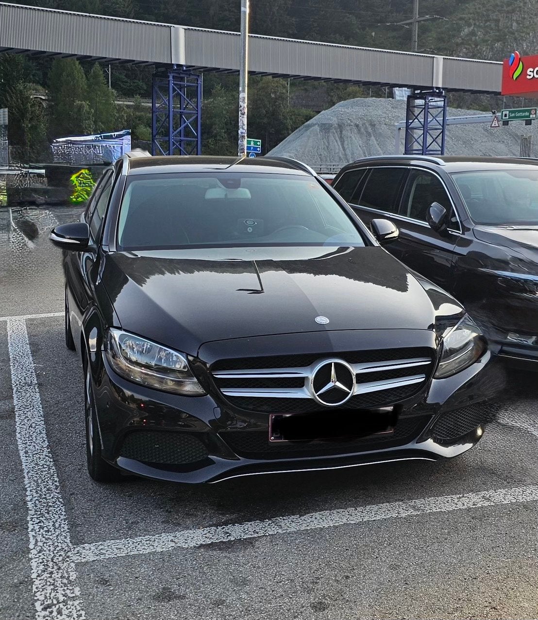 Mercedes-Benz C200, Leder en Stof, Zwart, Particulier, Dealer onderhouden
