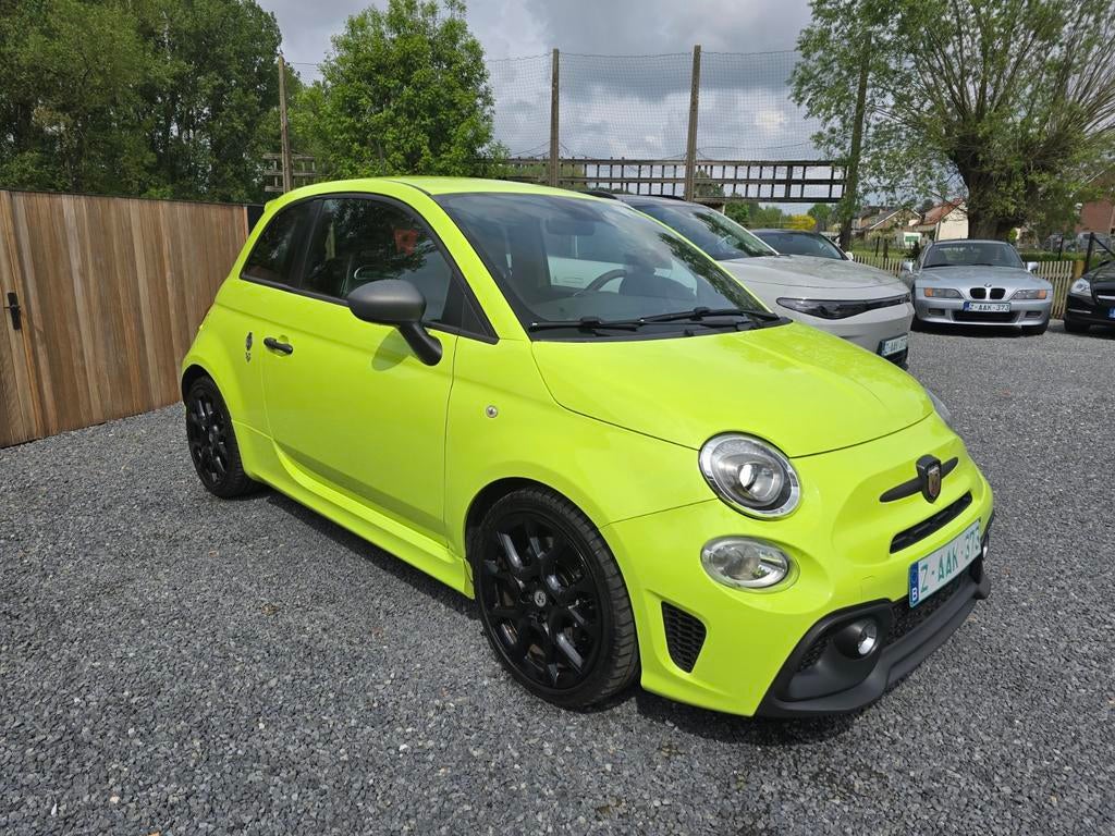 Abarth 595 competizone Adrenaline Green 70th years Anniversa, Autos, Cuir, Achat, Entreprise, Boîte manuelle