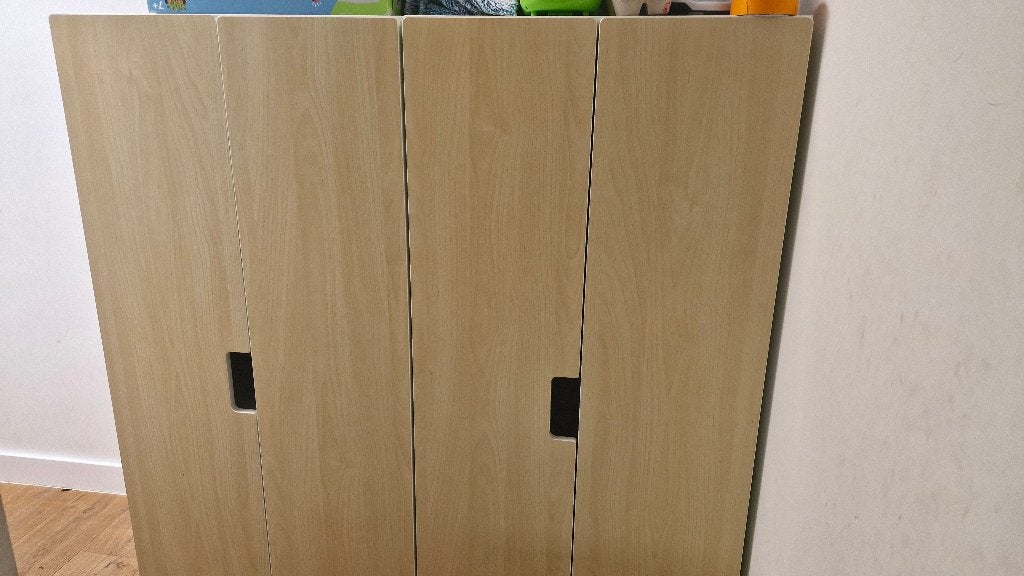2x Armoires IKEA STUVA, Enfants & Bébés, Chambre d'enfant | Commodes & Armoires, 105 cm ou plus, Enlèvement, Utilisé, 50 à 70 cm