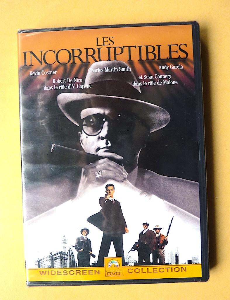Les Incorruptibles, Kevin Costner, De Niro, Sean Connery..., Alle leeftijden, Ophalen of Verzenden, Nieuw in verpakking, Maffia en Misdaad