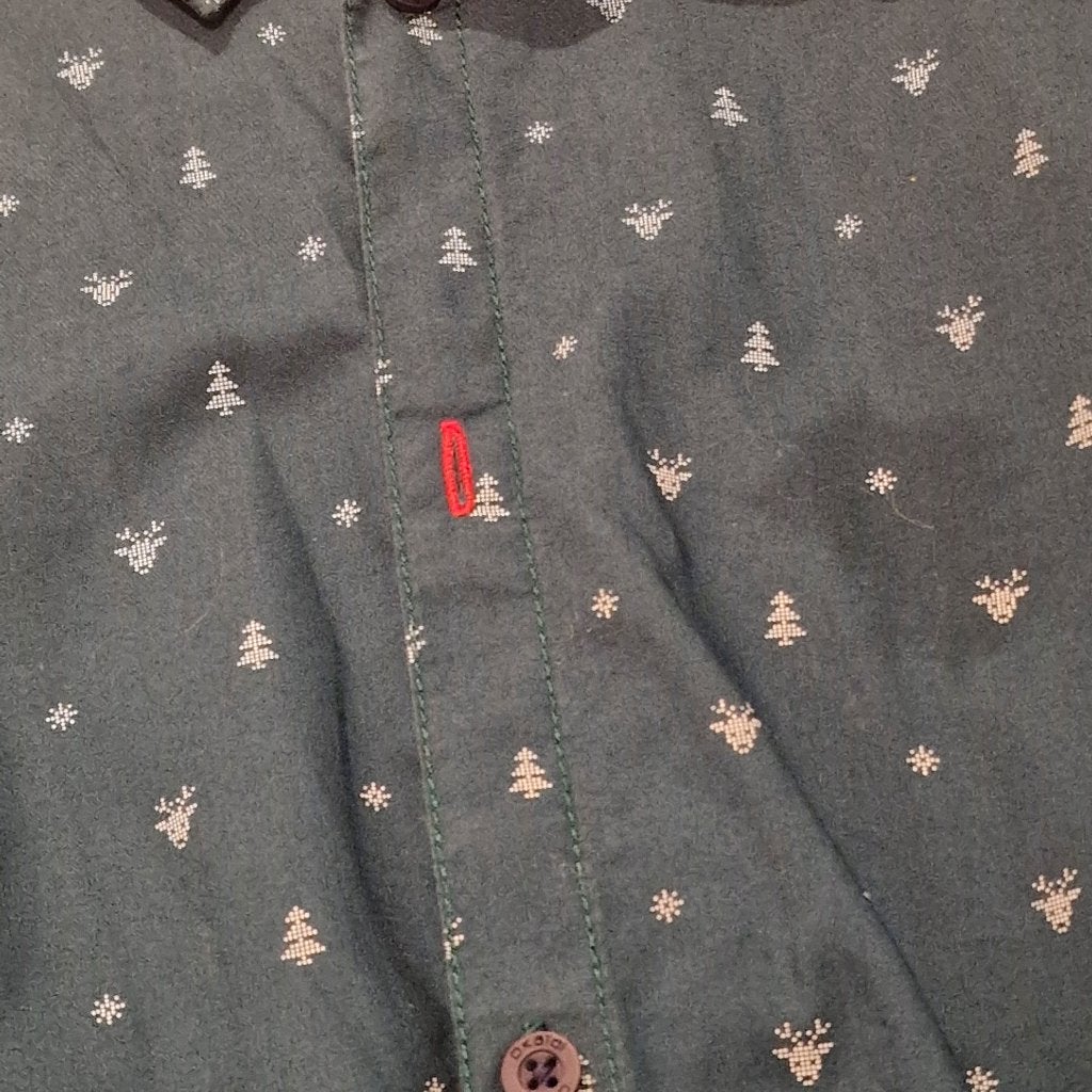 Hemd Okaïdi 152 kerst Rudolf, Okaidi, Overhemd of Blouse, Nieuw, Ophalen of Verzenden