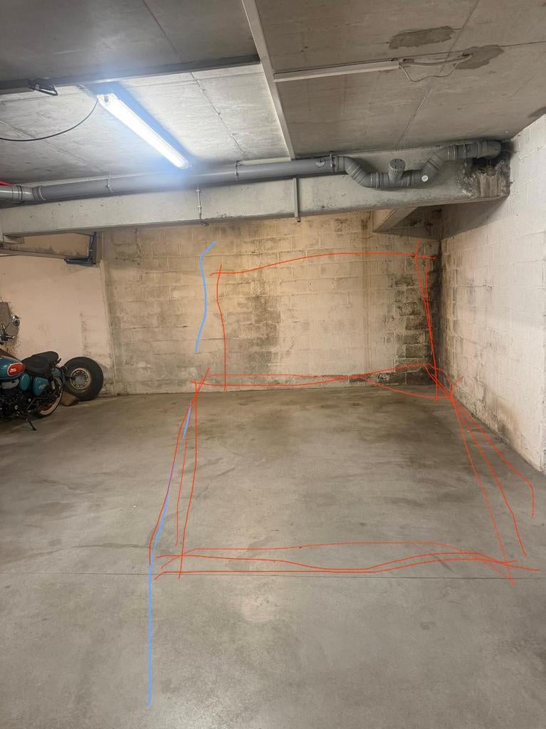 Place de parking fermé à louer à Uccle, Immo, Garages & Places de parking