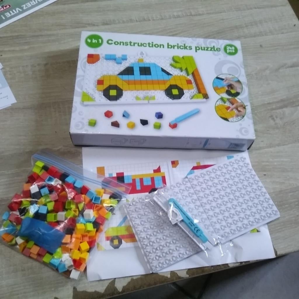 Lego Construction Puzzelspellen, Ophalen of Verzenden, Zo goed als nieuw
