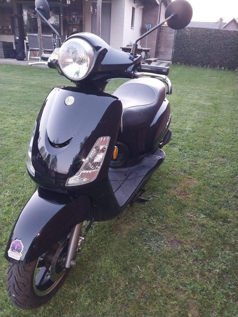 sym fiddle 2, Fietsen en Brommers, Scooters | SYM, Ophalen, Gebruikt, Klasse B (45 km/u), Benzine