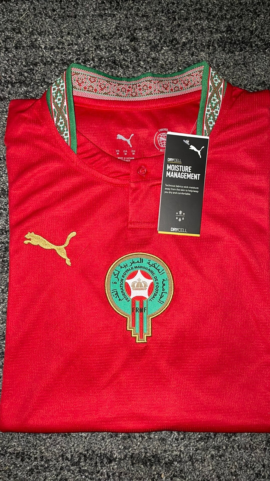 Marokko WK voetbalshirt, Maat M, Ophalen of Verzenden, Nieuw, Shirt