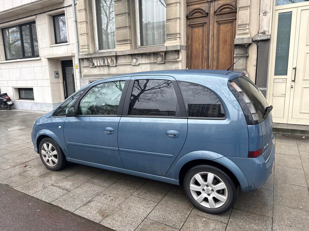 Opel Meriva 1.4 gekeurd voor verkoop, Auto's, Opel, Zwart, Blauw, Handgeschakeld, Particulier