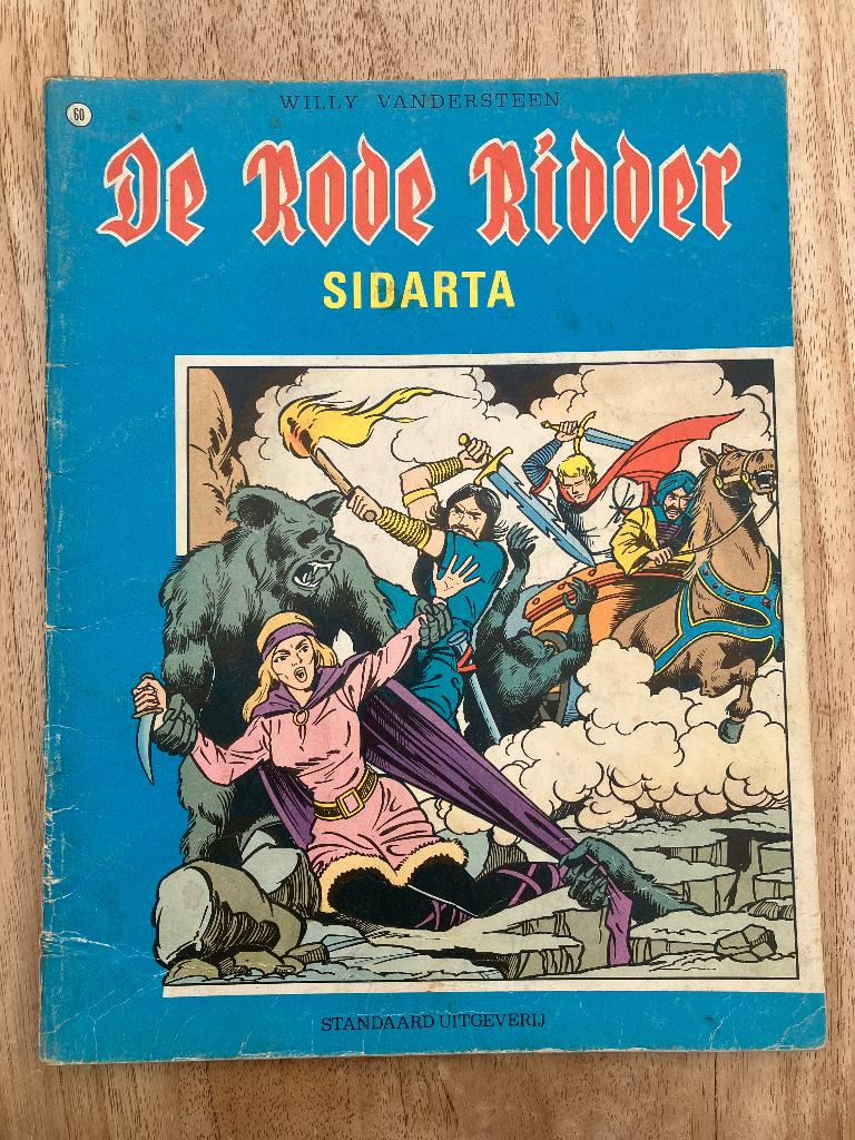 De Rode Ridder - 60 - Sidarta, Eén stripboek, Ophalen of Verzenden, Gelezen, Willy Vandersteen