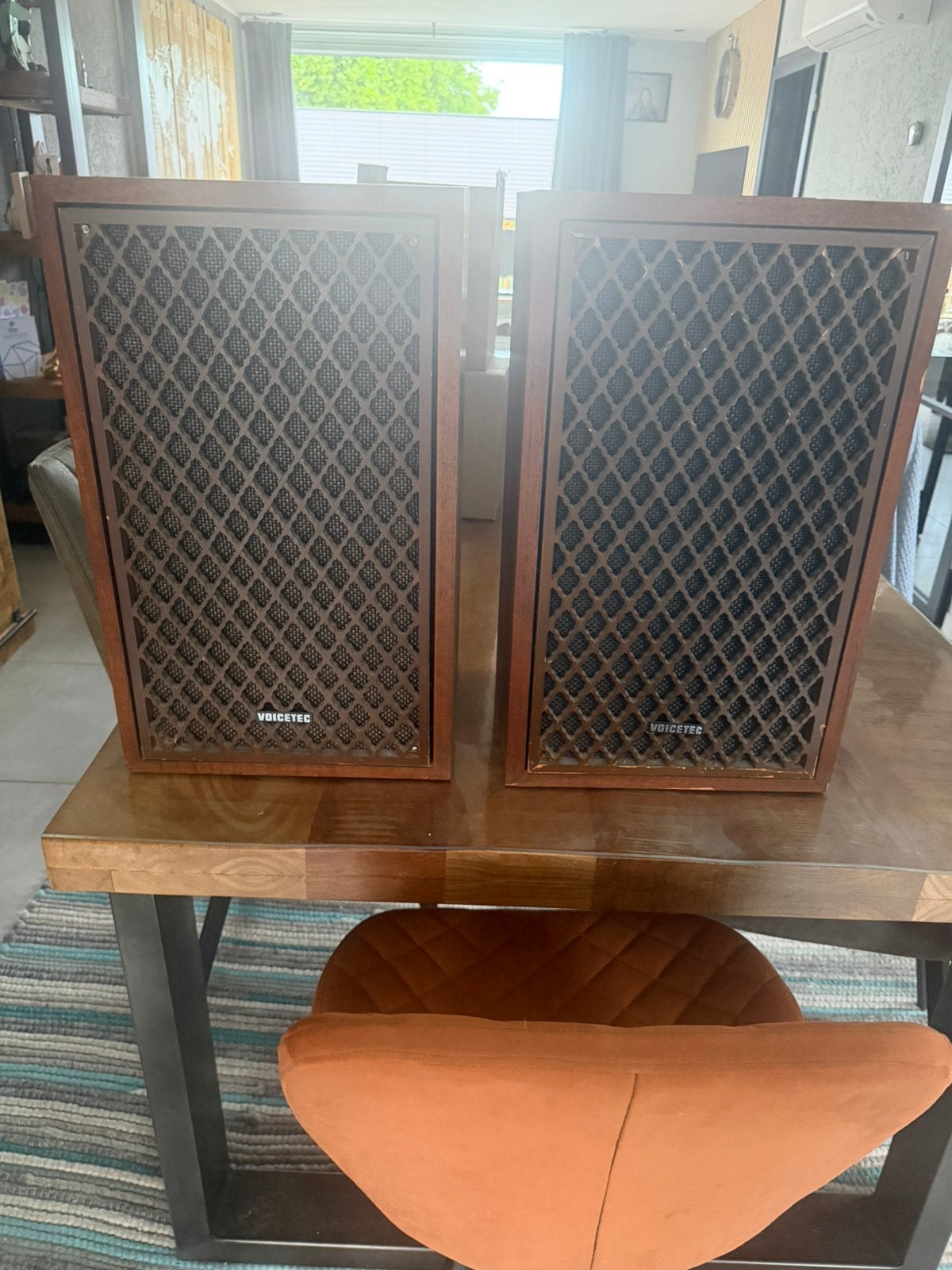 Voicetec 200DX vintage stereo speakers, Audio, Tv en Foto, Luidsprekerboxen, Ophalen of Verzenden, Stereo speakers