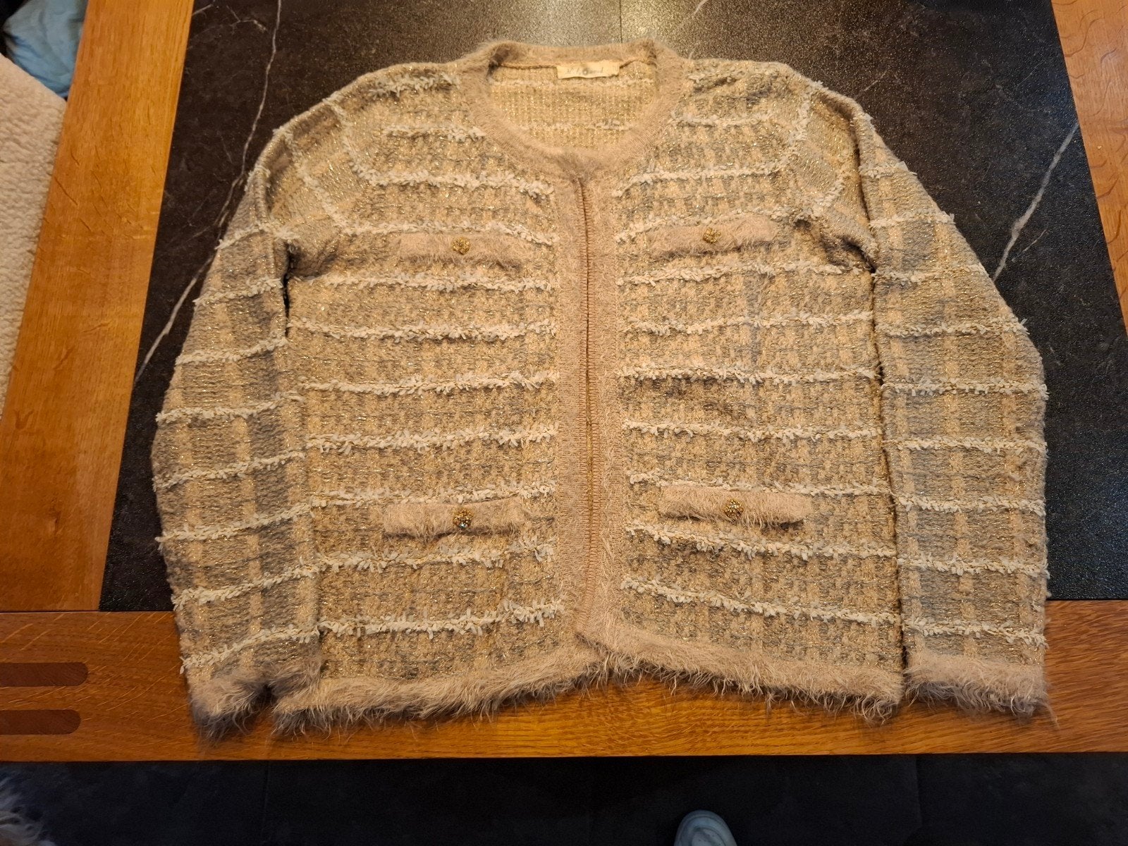 cardigan,vest,roze maat s/m., Ophalen, Zo goed als nieuw, Maat 36 (S), Roze