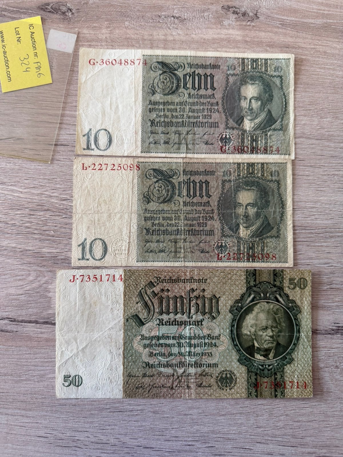 Magnifique ensemble de Reichsmarks, Timbres & Monnaies, Billets de banque | Europe | Billets non-euro, Enlèvement ou Envoi