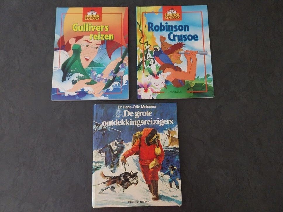 3 avonturen leesboeken, Ophalen