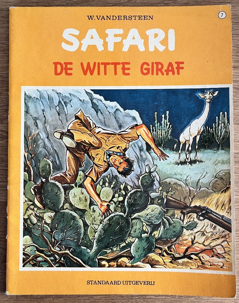 Safari - De slangendanser -9-1e dr(1971) - Strip, Livres, BD, Une BD, Enlèvement ou Envoi, Comme neuf