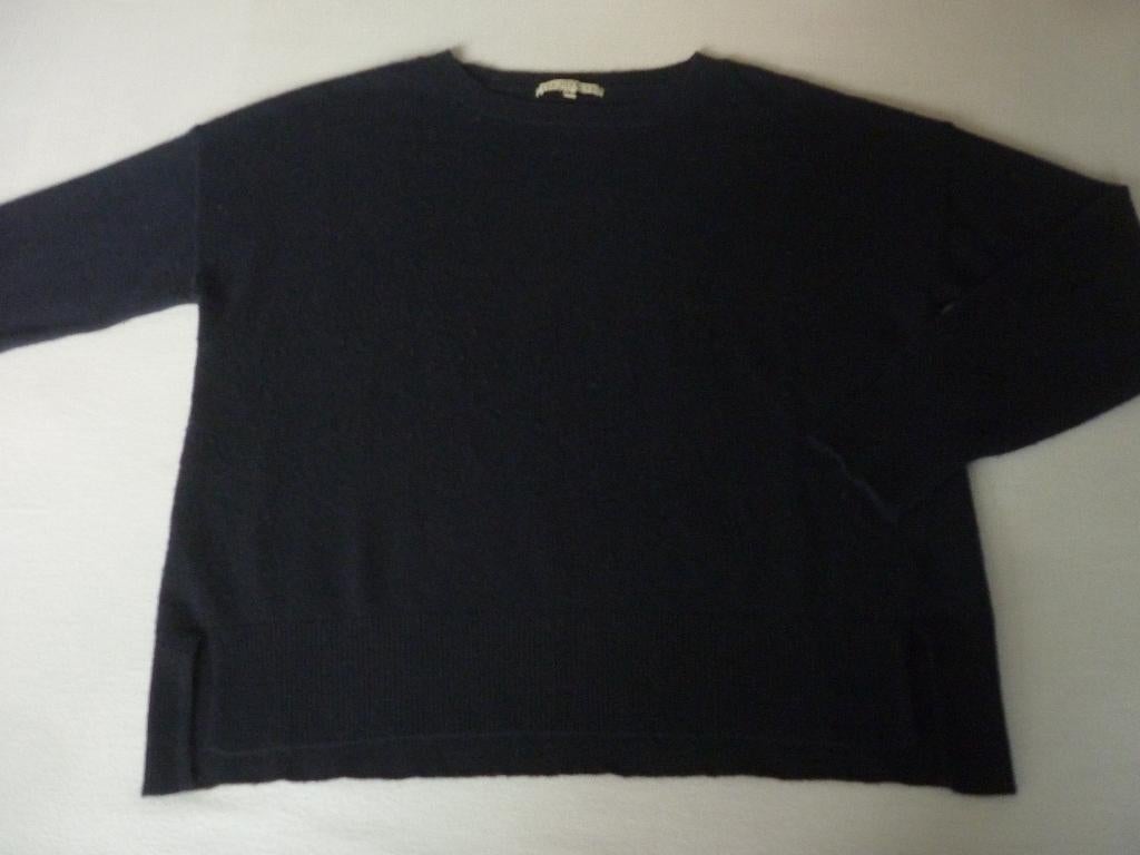 Fijne Lamswollen-Nylon-Cashmere Trui Rue Blanche, Kleding | Dames, Maat 38/40 (M), Rue Blanche, Blauw, Ophalen of Verzenden