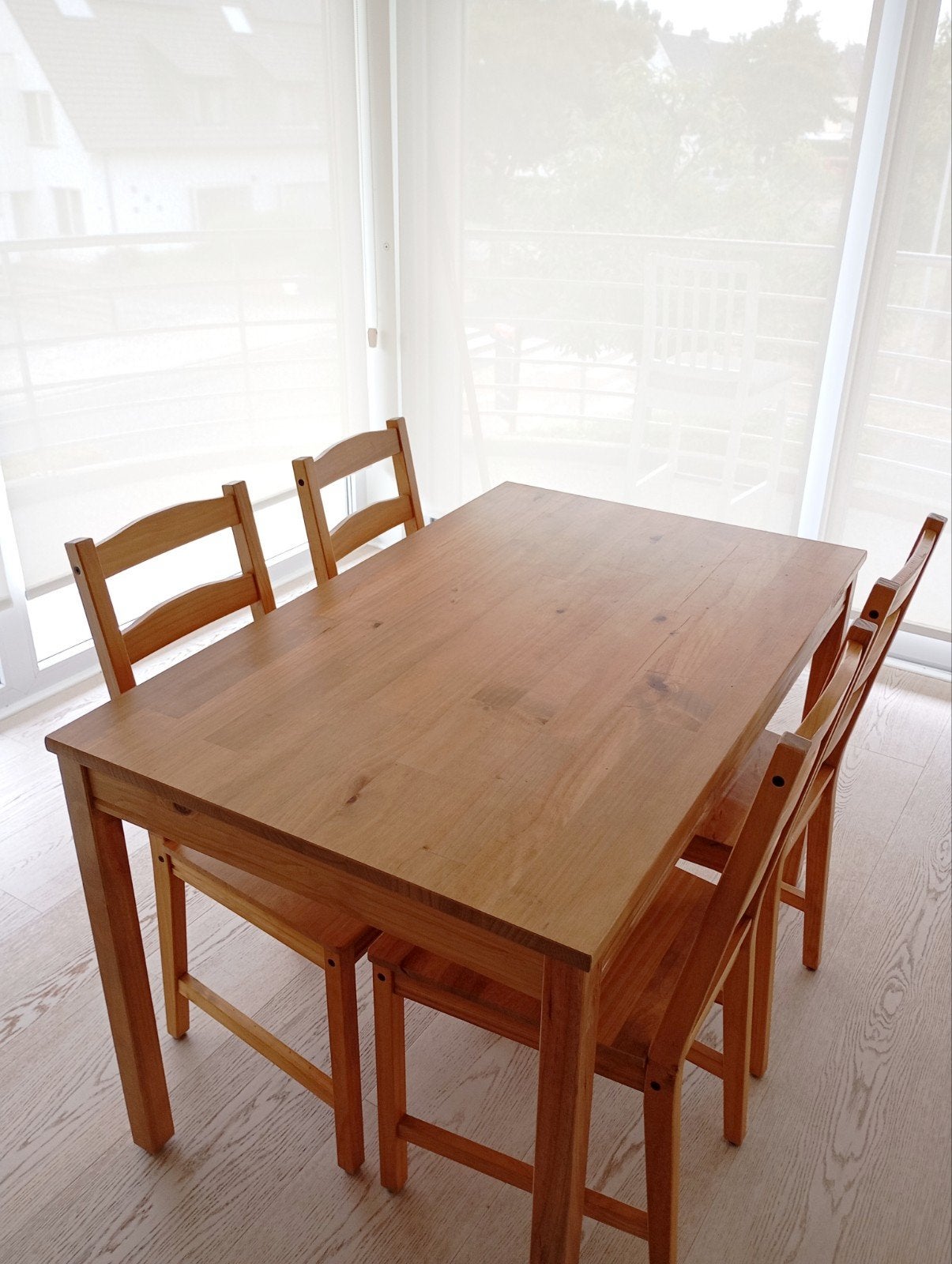 Table et 4 chaises IKEA JokkMokk, Maison & Meubles, Enlèvement