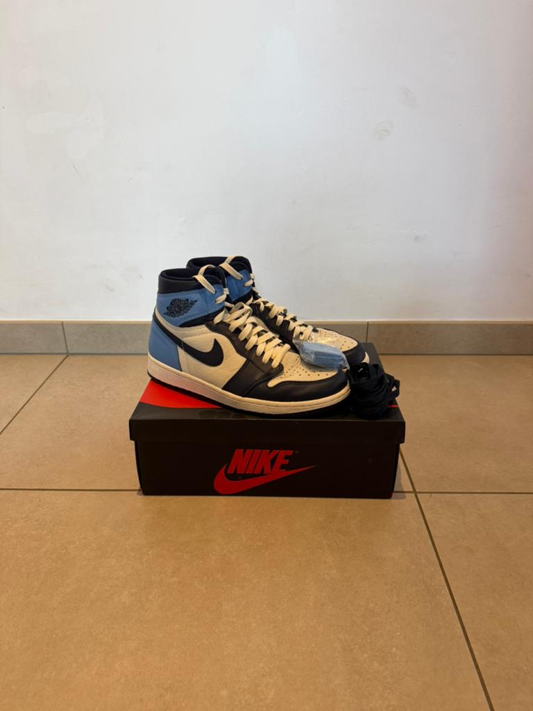 Nike Jordan 1 Obsidian, Vêtements | Hommes, Chaussures, Enlèvement, Comme neuf