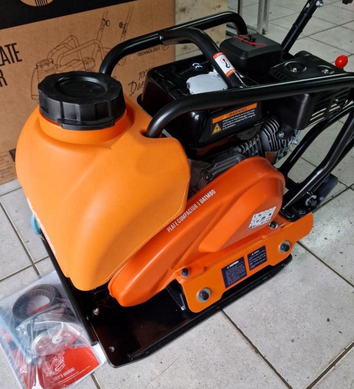 Daewoo trilplaat Darm80, Doe-het-zelf en Bouw, Ophalen, Nieuw