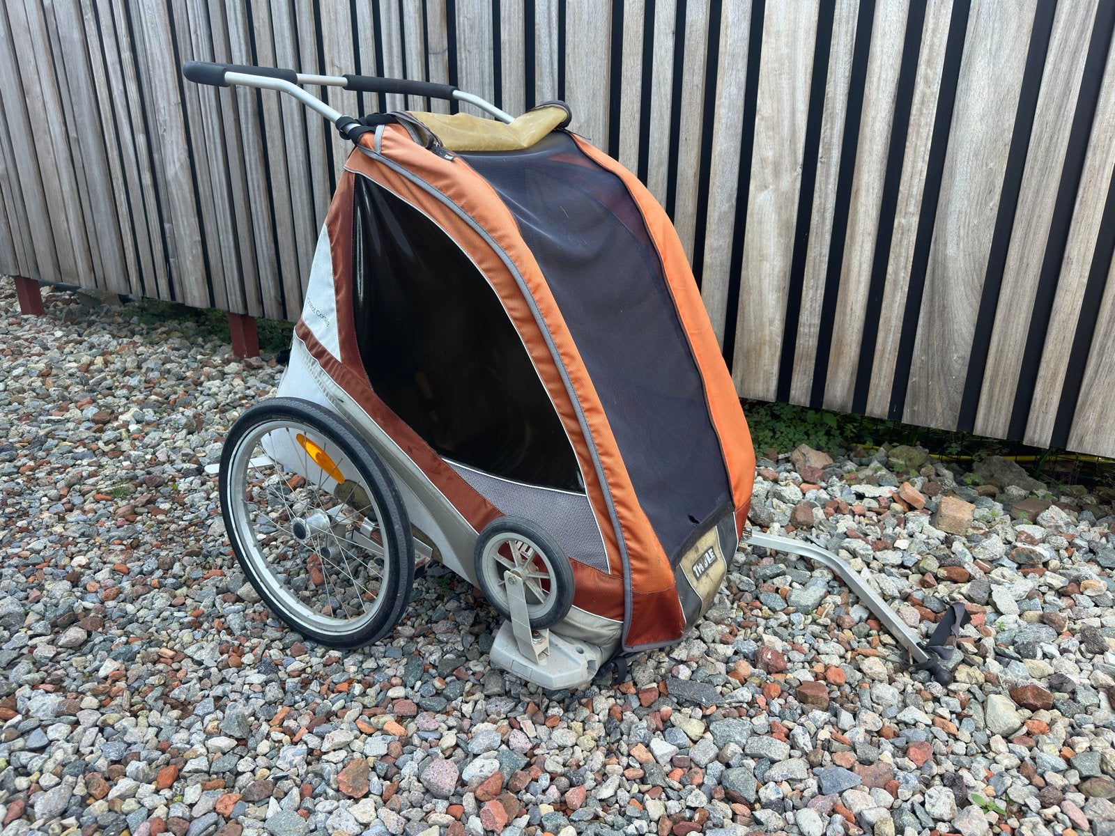 Thule Corsair XL fietskar 2 of 1 personen, Fietsen en Brommers, Ophalen, Gebruikt, Vering, 20 tot 40 kg